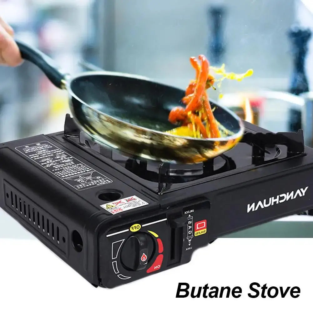 Hot Camping Cassette Gas Stove Outdoor Portable Outdoor Camping Picnic Butane Travel Cooker Outdoor Portable Cassette Gas Stove