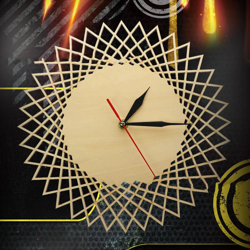 Geometric Abstract Graphic Wall Clock Modern Wall Decoration Wall Clock Home Decor & More